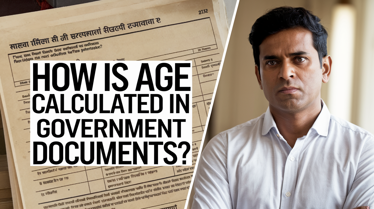 How is Age Calculated in Government Documents?