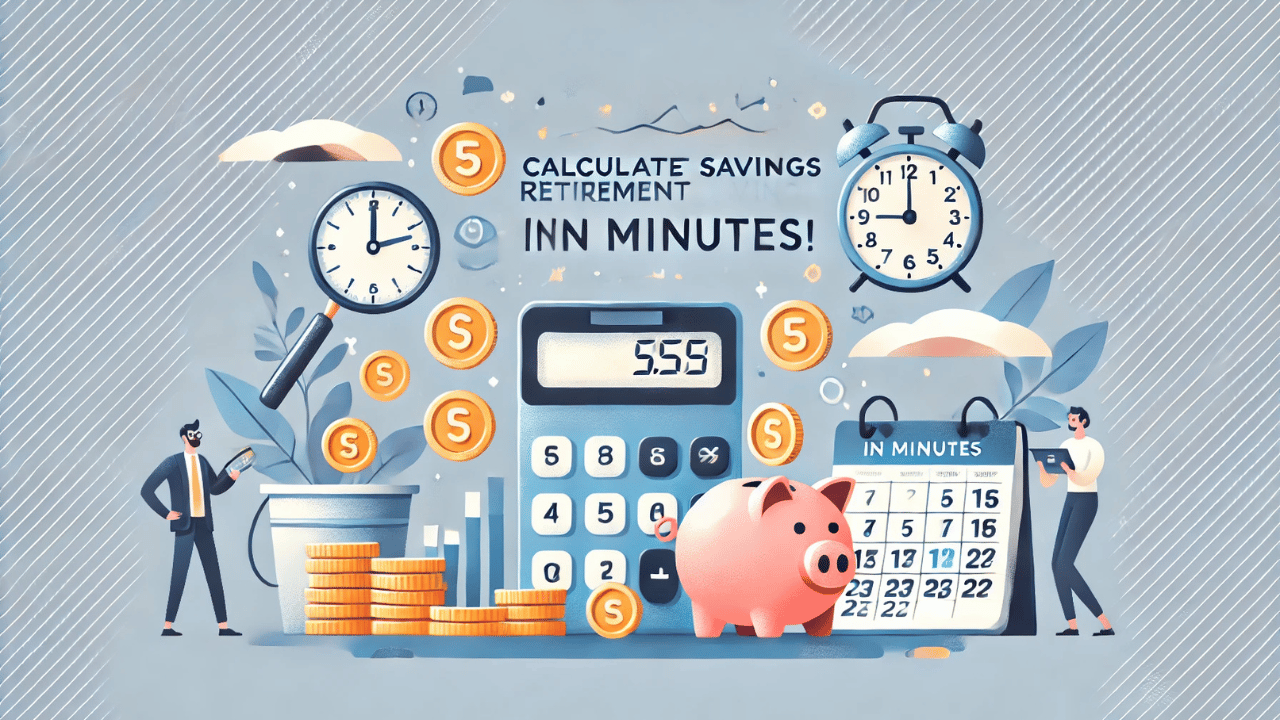  How to Calculate Your Savings for Retirement in Minutes